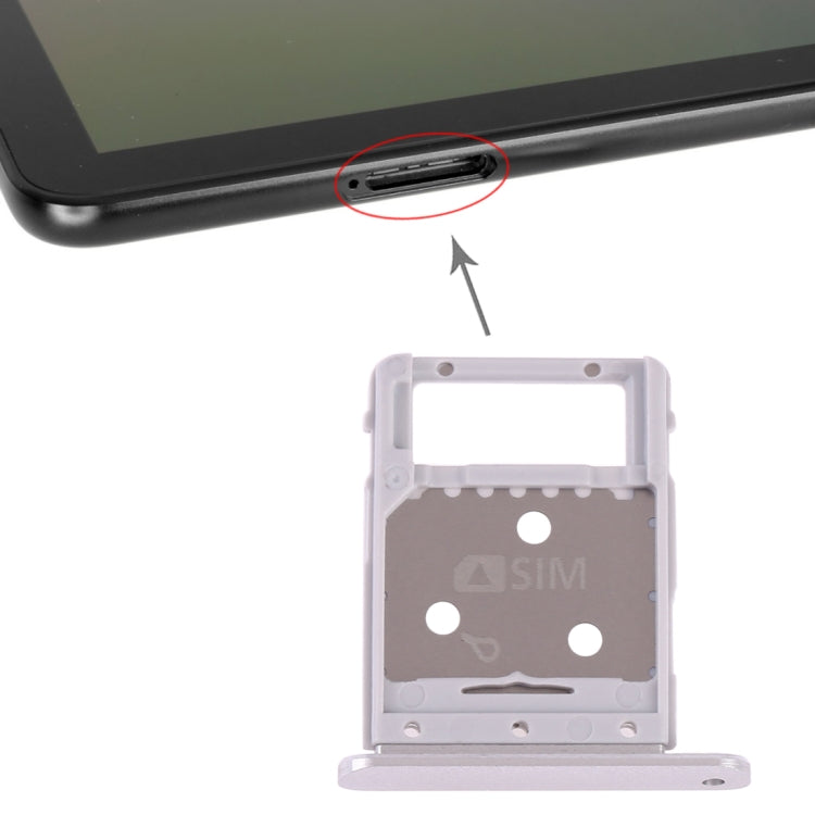 For Galaxy Tab S4 10.5 T835 SIM Card Tray + Micro SD Card Tray, For Samsung Galaxy T835, For Samsung Galaxy Tab S4 10.5 T835