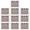 For Galaxy S II Plus / i9105 10pcs Charging Port Connector, For Samsung Galaxy S II Plus / i9105