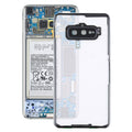 For Samsung Galaxy S10e / G970F/DS G970U G970W SM-G9700 Transparent Battery Back Cover with Camera Lens Frame, For Galaxy S10e