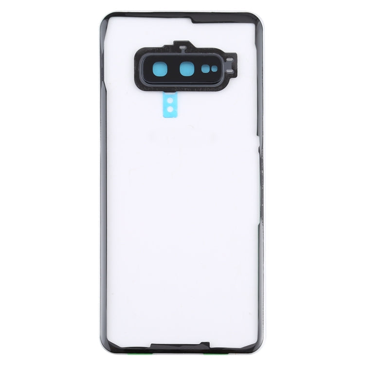 For Samsung Galaxy S10e / G970F/DS G970U G970W SM-G9700 Transparent Battery Back Cover with Camera Lens Frame, For Galaxy S10e
