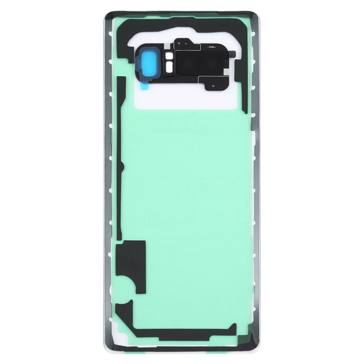 For Samsung Galaxy Note 8 / N950F N950FD N950U N950W N9500 N950N Transparent Battery Back Cover with Camera Lens Frame, For Galaxy Note 8