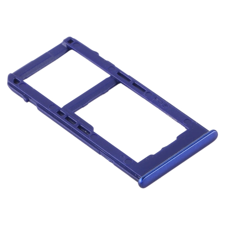 For Samsung Galaxy A60 SIM Card Tray + SIM Card Tray / Micro SD Card Tray, For Samsung Galaxy A60, For Samsung Galaxy A60 (Baby Blue)