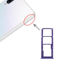 For Samsung Galaxy A30s SIM Card Tray + SIM Card Tray + Micro SD Card Tray, For Samsung Galaxy A30s