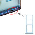 For Samsung Galaxy A71 SIM Card Tray + SIM Card Tray + Micro SD Card Tray, For Samsung Galaxy A71(Double), For Samsung Galaxy A71(Double SIM)