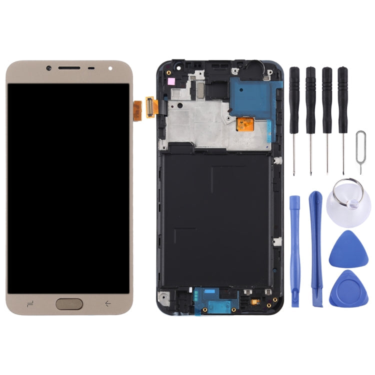 TFT Material LCD Screen and Digitizer Full Assembly with Frame for Galaxy J4 J400F/DS, For Galaxy J4 with Frame,TFT, For Galaxy J4 (TFT Material)