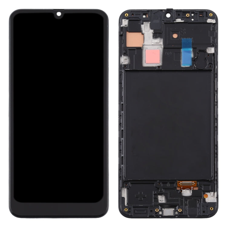 TFT LCD Screen for Samsung Galaxy A30 Digitizer Full Assembly with Frame (Black)