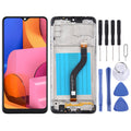 OEM LCD Screen for Samsung Galaxy A20s Digitizer Full Assembly with Frame (Black)