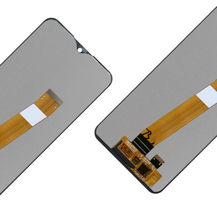 Original PLS TFT LCD Screen (Flex Cable Wide) for Samsung Galaxy A01 (Black)