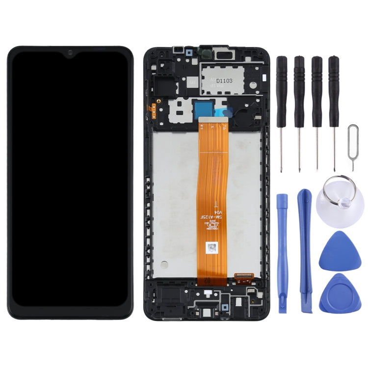 Original LCD Screen for Samsung Galaxy A12 4G SM-A125F Digitizer Full Assembly with Frame