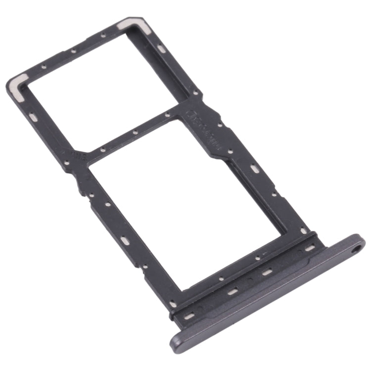 For Samsung Galaxy Tab A8 10.5 2021 SM-X200/X205 SIM Card Tray + SIM Card Tray / Micro SD Card Tray (Black)