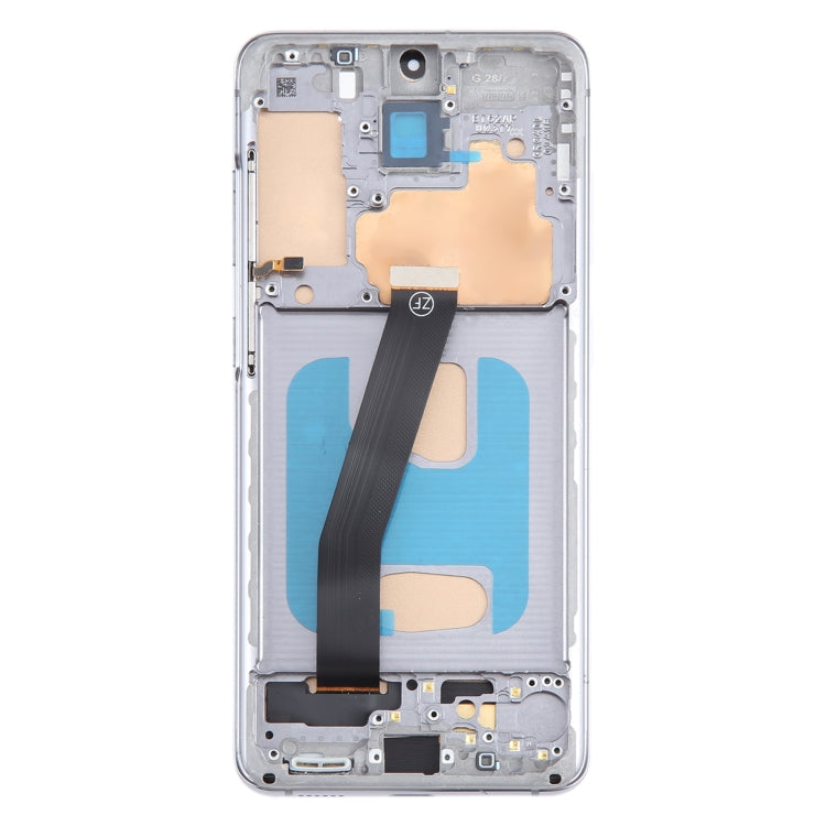 TFT LCD Screen For Samsung Galaxy S20 SM-G980 Digitizer Full Assembly with Frame,Not Supporting Fingerprint Identification(Grey)