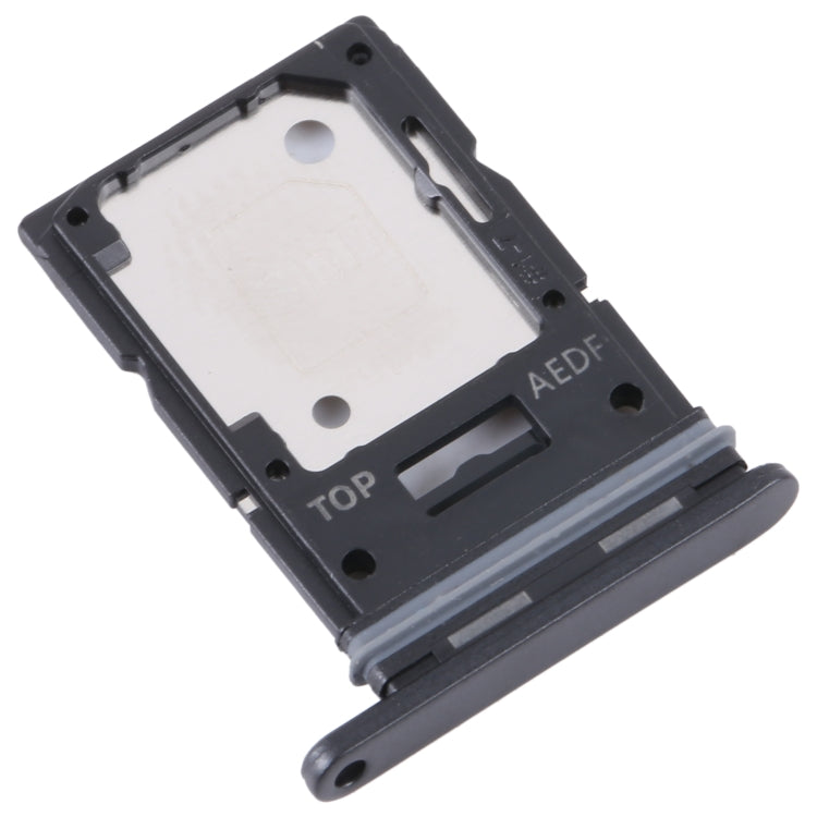For Samsung Galaxy A54 SM-A546 Original SIM Card Tray + Micro SD Card Tray (Black)