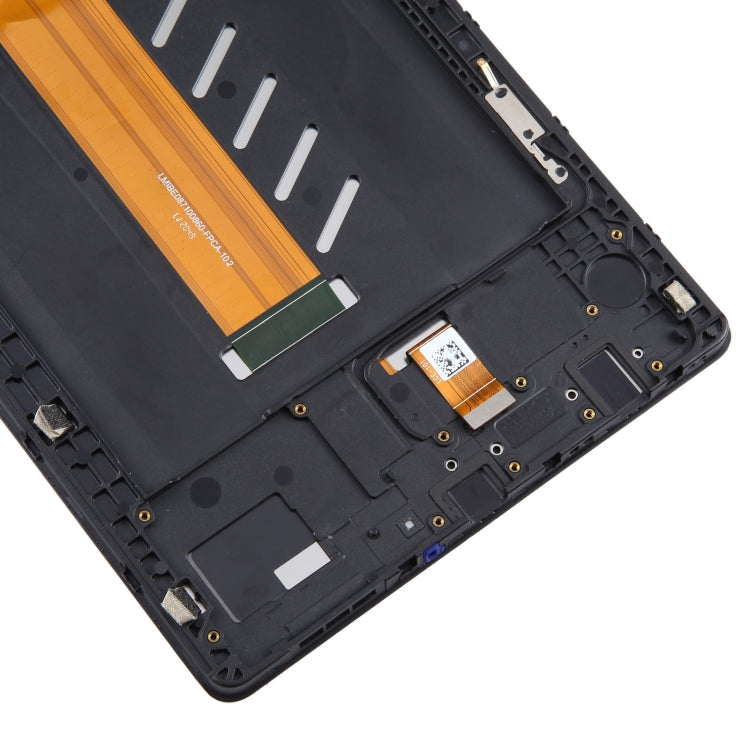 For Samsung Galaxy Tab A7 Lite SM-T220 WiFi Edition Original LCD Screen Digitizer Full Assembly with Frame (Black)