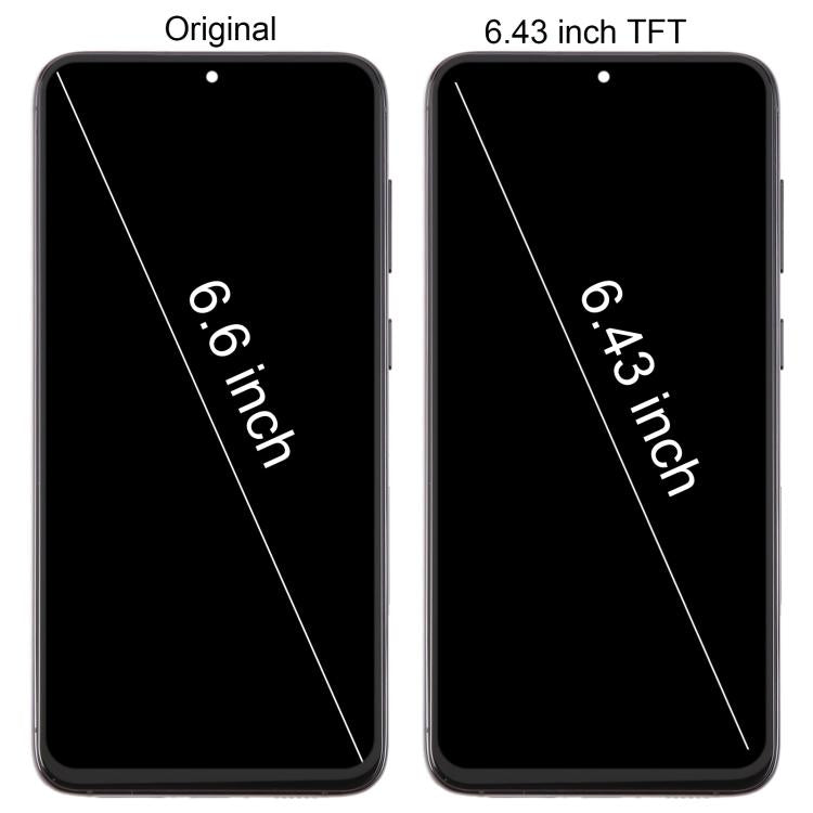 For Samsung Galaxy S23+ SM-S916B 6.43 inch TFT LCD Screen Digitizer Full Assembly with Frame, Not Supporting Fingerprint Identification, For Samsung Galaxy S23+ SM-S916B 6.43 inch(Not Fingerprint)