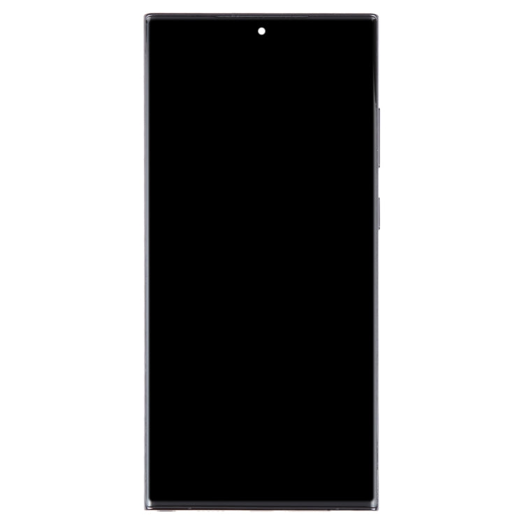 6.78 inch OLED LCD Screen For Samsung Galaxy S23 Ultra 5G SM-S918B EU Edition Digitizer Full Assembly with Frame(Black)