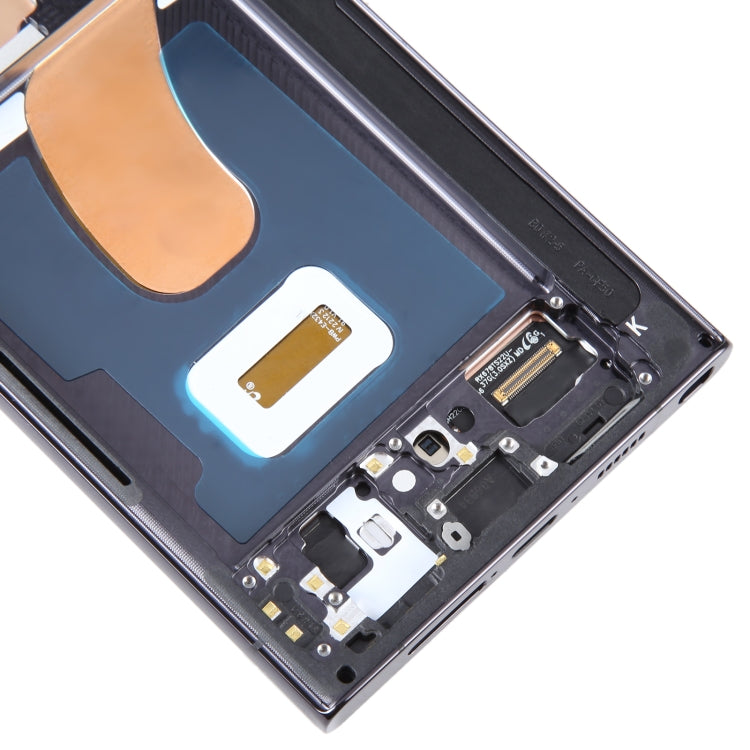 6.78 inch OLED LCD Screen For Samsung Galaxy S23 Ultra 5G SM-S918B EU Edition Digitizer Full Assembly with Frame(Black)