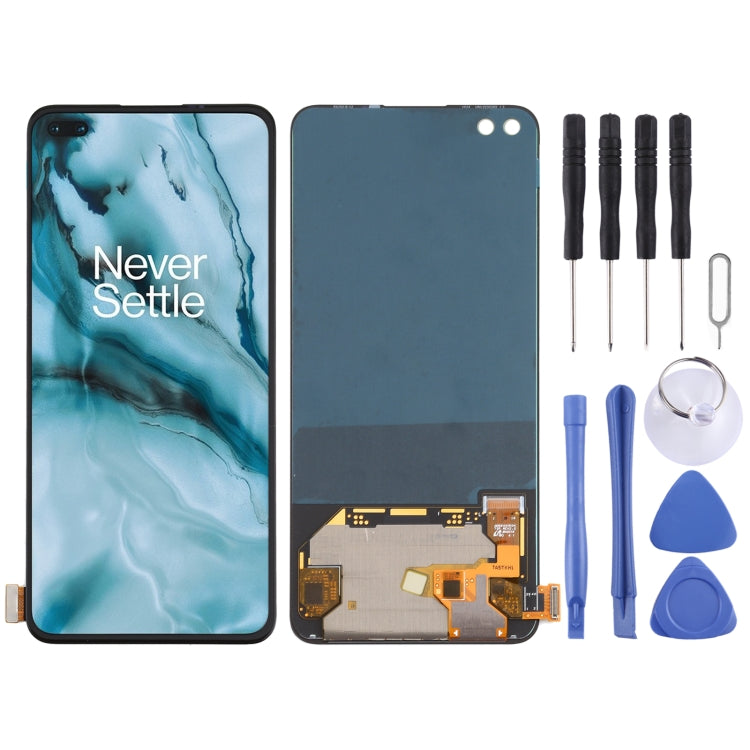 For OnePlus Nord / 8 Nord 5G / Z AC2001 AC2003 Original LCD Screen with Digitizer Full Assembly(Black)