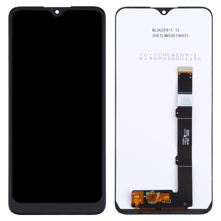 OEM LCD Screen for Alcatel 1V 2020 5007D 5007Y 5007U with Digitizer Full Assembly (Black)