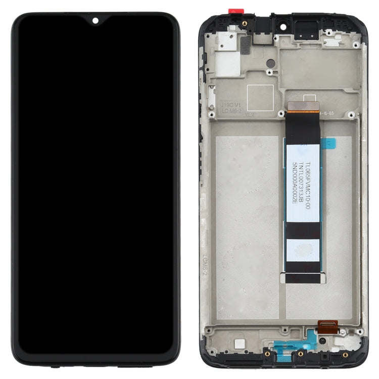 Original LCD Screen for Xiaomi Redmi Note 9 4G / Poco M3 / Redmi 9T / Redmi 9 Power Digitizer Full Assembly with Frame