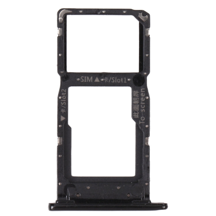 SIM Card Tray + SIM Card Tray / Micro SD Card Tray for Honor 9S, For Honor 9S
