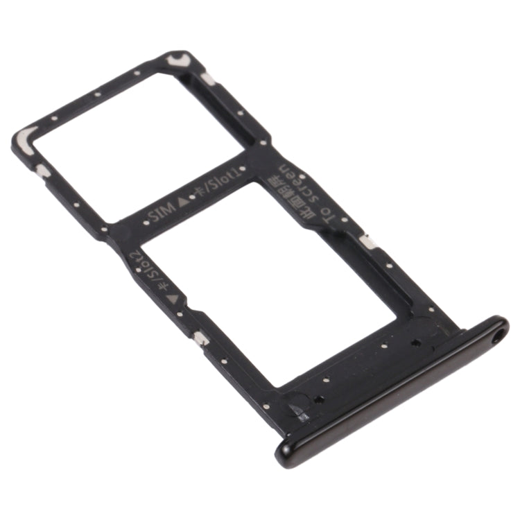 SIM Card Tray + SIM Card Tray / Micro SD Card Tray for Honor 9S, For Honor 9S