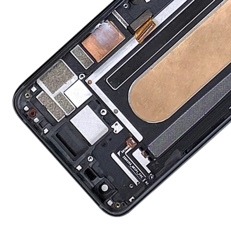 Original OLED LCD Screen for Asus ROG Phone 3 ZS661KS I003DD Digitizer Full Assembly with Frame（Black)