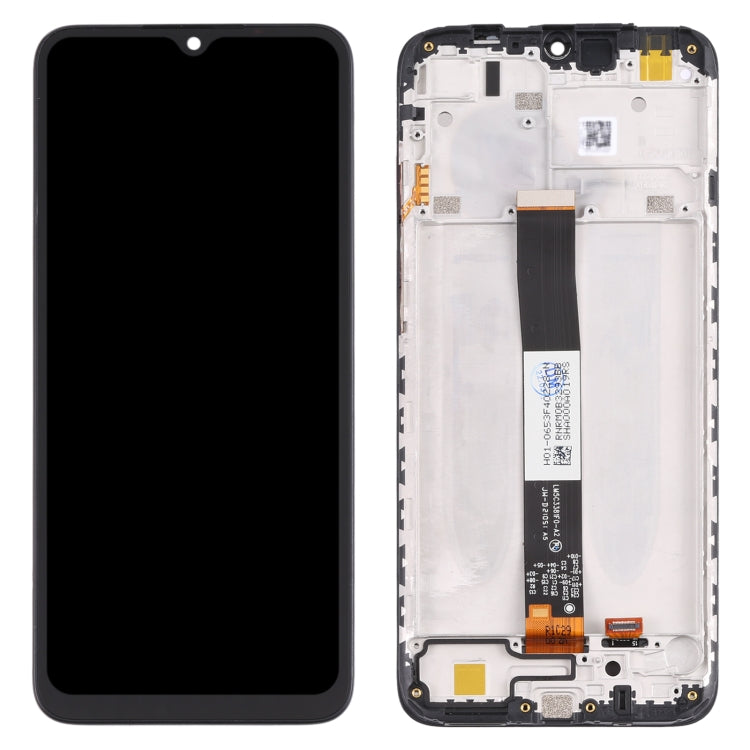 Original LCD ScreenDigitizer Assembly with Frame for Xiaomi Redmi 9 Series / Poco C31 (Black)