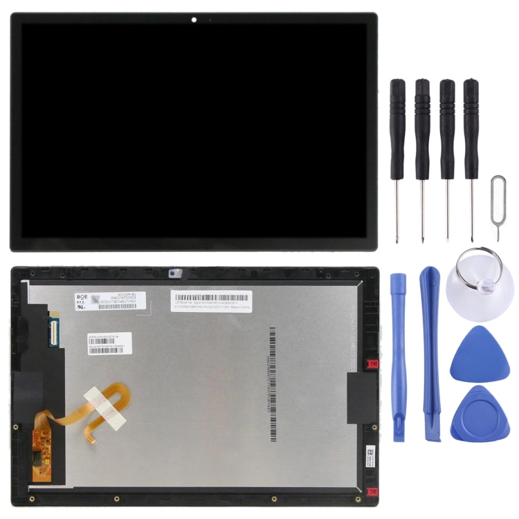 OEM LCD Screen and Digitizer Full Assembly with Frame for Lenovo IdeaPad Duet 3-10IGL5 82AT 82HK(Black)