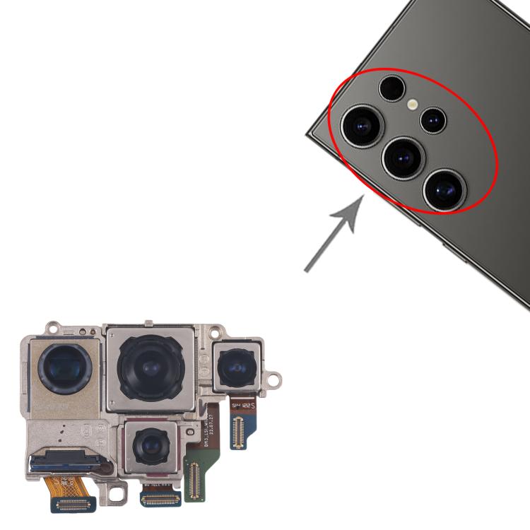 For Samsung Galaxy S24 Ultra SM-S928 Original Camera Set (Telephoto + Periscope + Wide + Main Camera), For Samsung Galaxy S24 Ultra(Original)