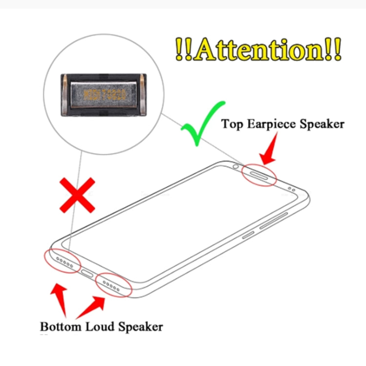 10 PCS Earpiece Speaker for LG X4+, For LG X4+
