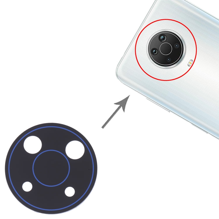 For Nokia G20 10pcs Back Camera Lens