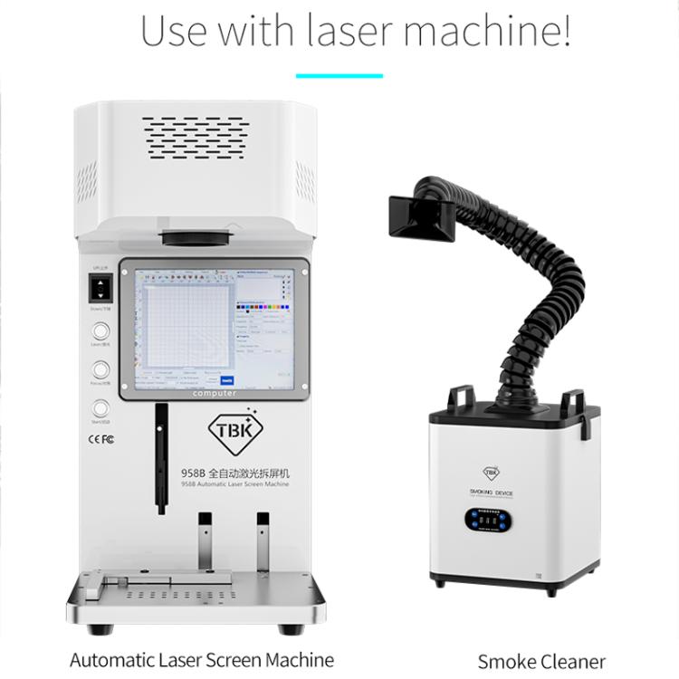 TBK618 220V Soldering Fume Extractor Industrial Soldering Iron Fume Laser Marking Fume Extractor Mobile Purifying Smoke Apparatus, TBK-618