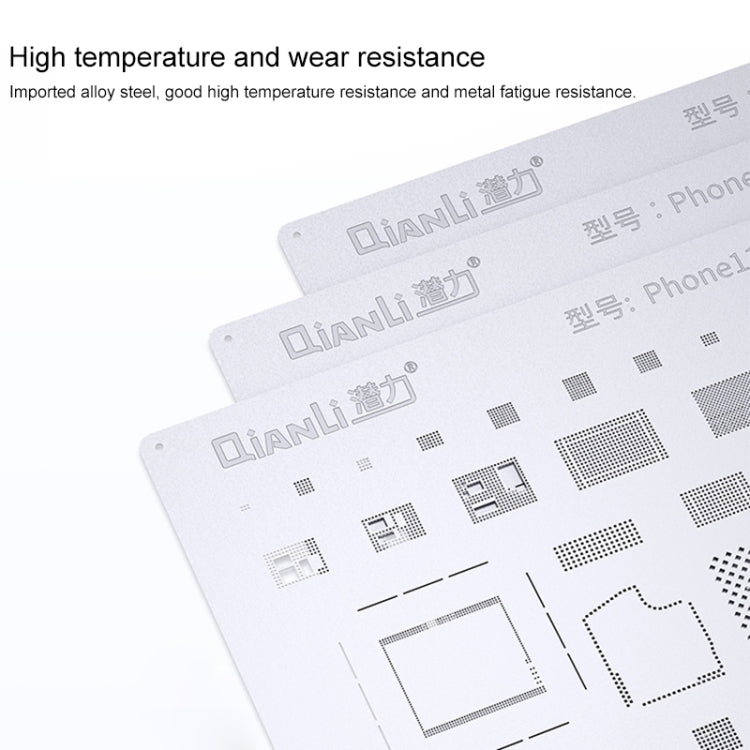 Qianli QS04 Bumblebee Stencils BGA Reballing Planting Tin Plate For iPhone X/8/8 Plus
