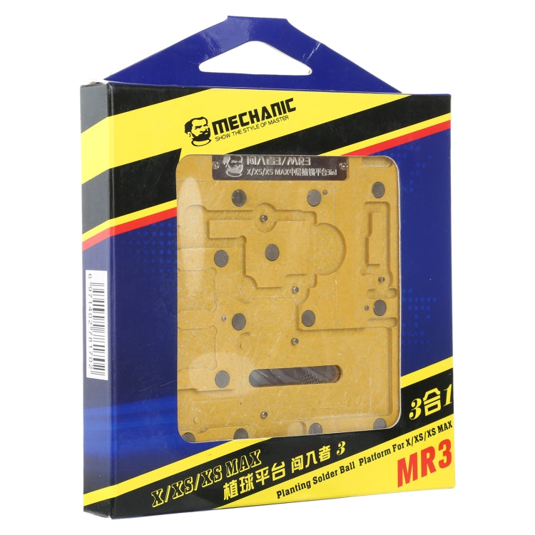 MECHANIC MR3 3 in 1 Mid-Layer Planting Tin Platform for iPhone X/XS/XS Max, Mechanic MR3
