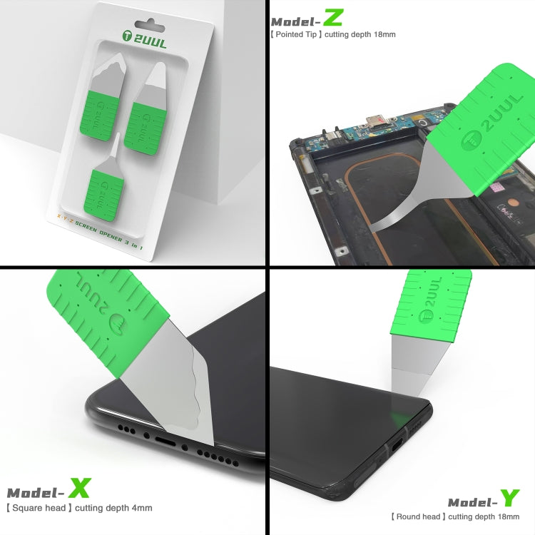 3 in 1 2UUL DA91 XYZ Screen Opener, DA91