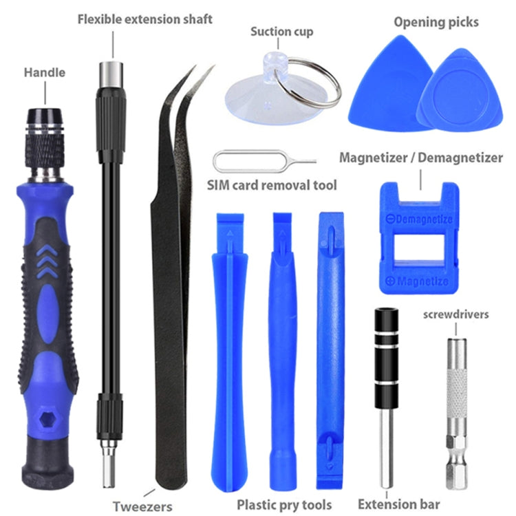 115 in 1 Screwdriver Repair Tools Kit, Plastic Handle