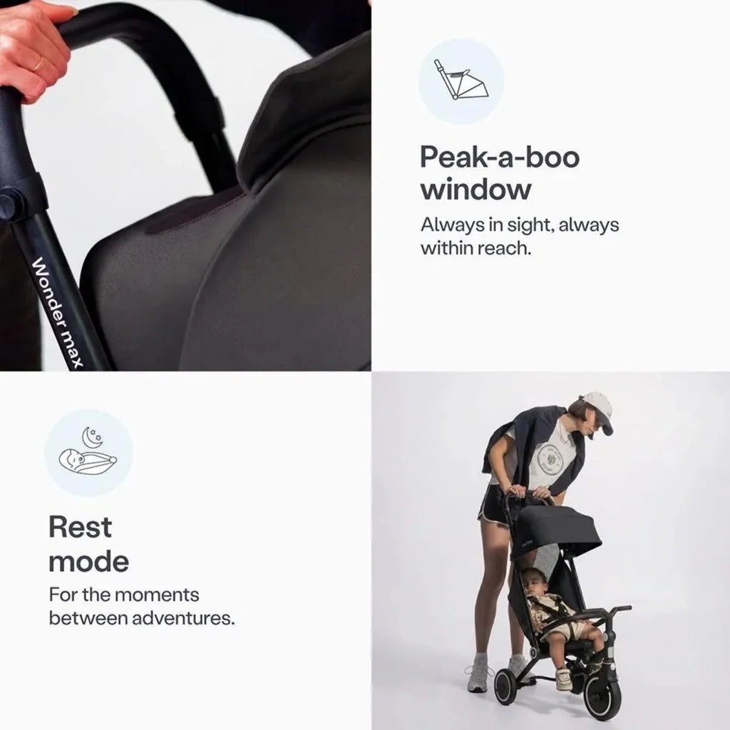 smarTrike Wonder Max Trike - Jet Black