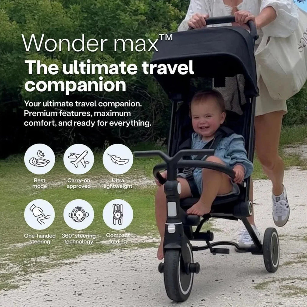 smarTrike Wonder Max Trike - Jet Black
