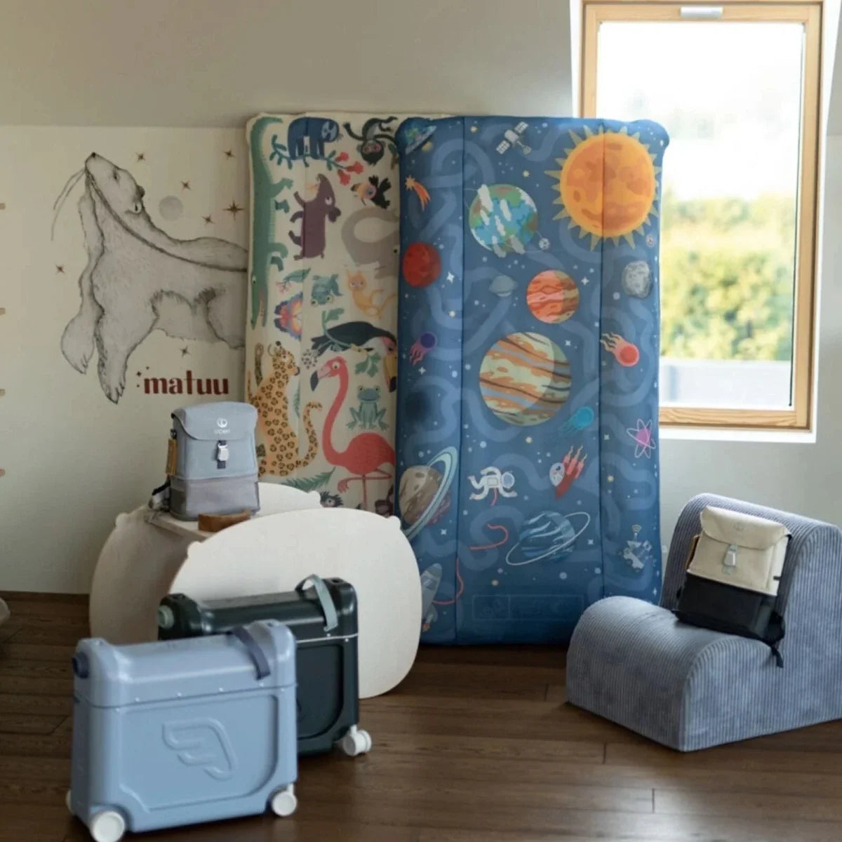 Stokke Jetkids CloudSleeper Travel Bed - Animal Family