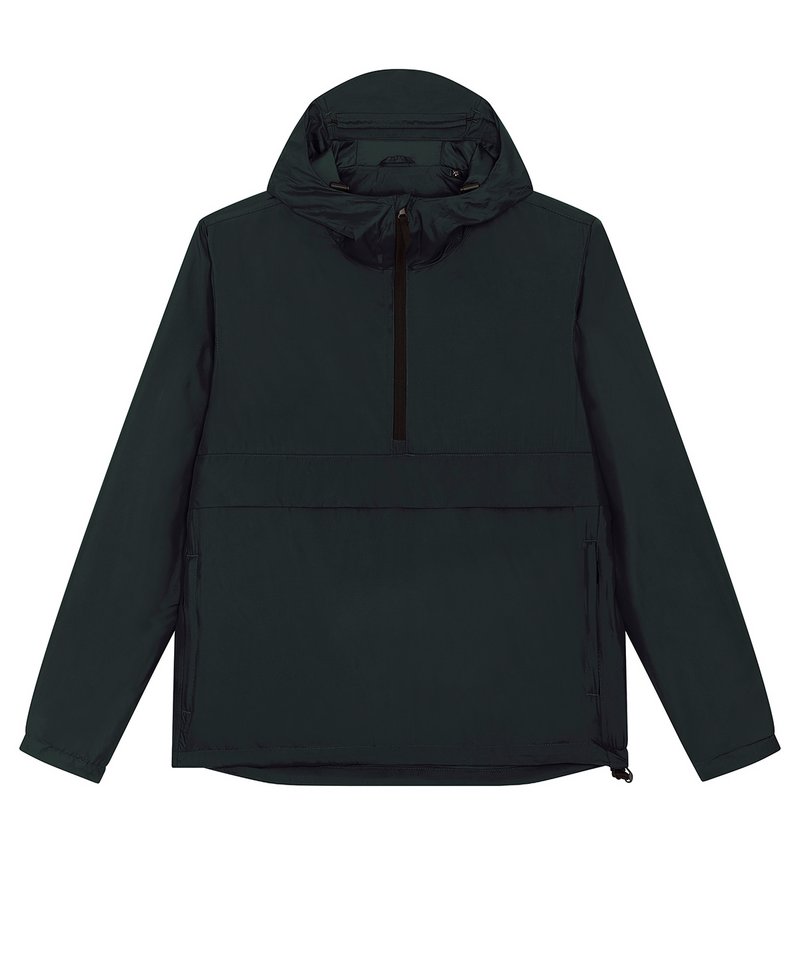Recycled Polyester Zip Neck Anorak: Unisex