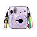 Richwell  Carry Case Bag Crystal Hard Cover with Shoulder Strap For Fujifilm Instax Mini 11