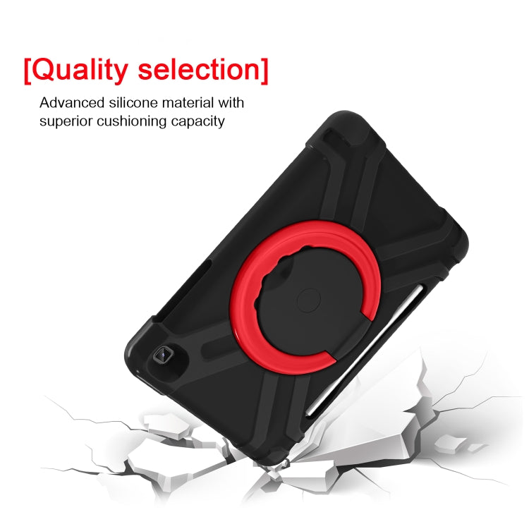 PC + Silicone Shockproof Combination Case with 360 Degree Rotating Holder & Handle & Pen Slot, For Galaxy Tab S6 Lite P610, For  Galaxy Tab S6 Lite P610