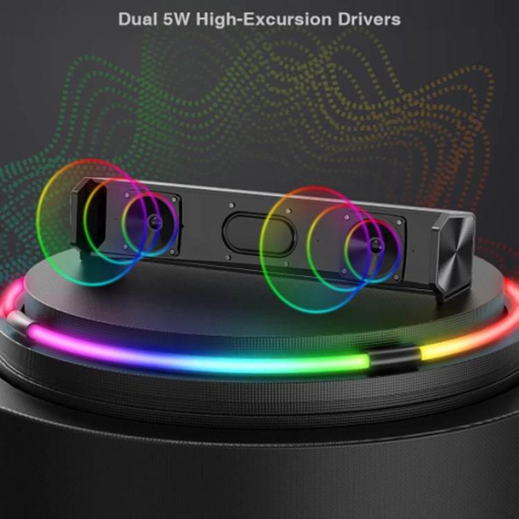 Q9 Pro RGB Wireless Bluetooth Outdoor Portable Bluetooth Speaker Subwoofer Home Theater Subwoofer Speaker, Support AUX IN, TF Card Function