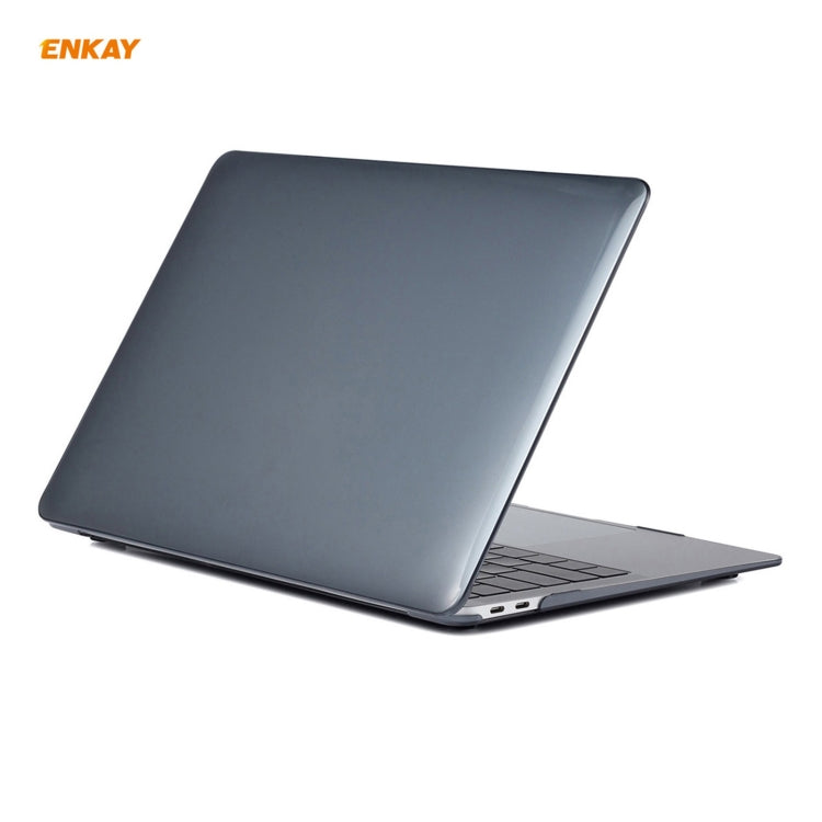 ENKAY 3 in 1 Crystal Laptop Protective Case + EU Version TPU Keyboard Film + Anti-dust Plugs Set for MacBook Air 13.3 inch A2179 & A2337 (2020), For MacBook Air 13.3 inch A2179 (2020)