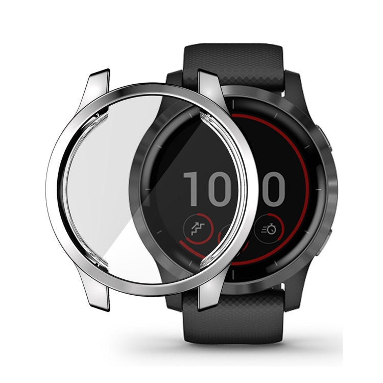 For Garmin Venu 2 45mm / Vivoactive 4 45mm ENKAY Hat-Prince Full Coverage Electroplate TPU Soft Case
