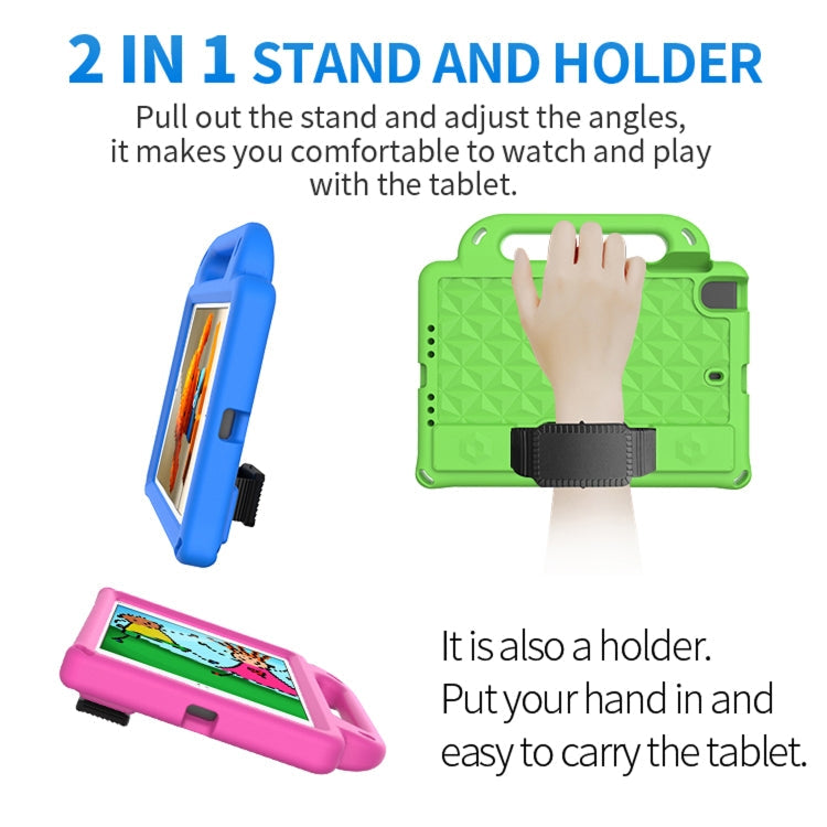 Diamond Series EVA Shockproof Tablet Case with Holder & Strap, For iPad mini 4 / mini 3 / mini 2 / mini 1, For iPad mini 2019 / mini 5, For iPad mini 6