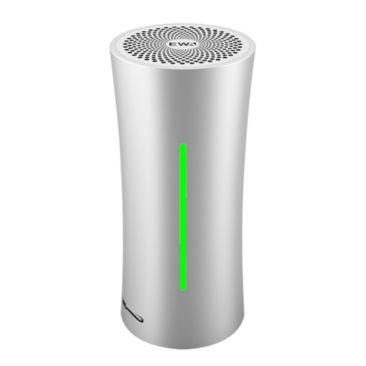 EWA A115 Portable Metal Bluetooth Speaker 105H Power Hifi Stereo Outdoor Subwoofer(Silver)