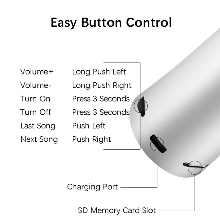 EWA A115 Portable Metal Bluetooth Speaker 105H Power Hifi Stereo Outdoor Subwoofer(Silver)