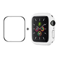 ENKAY Hat-Prince PC Frame + Full Coverage PMMA HD Screen Protector Film for Apple Watch Series 9 / 8 / 7 41mm
