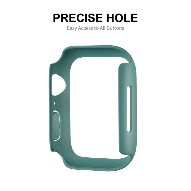 ENKAY Hat-Prince PC Frame + Full Coverage PMMA HD Screen Protector Film for Apple Watch Series 7 45mm